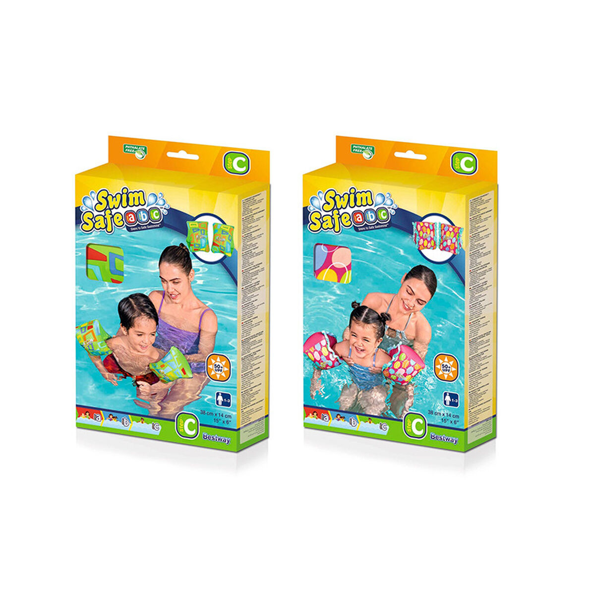 Меховая муфта Bestway 38 x 14 cm-2