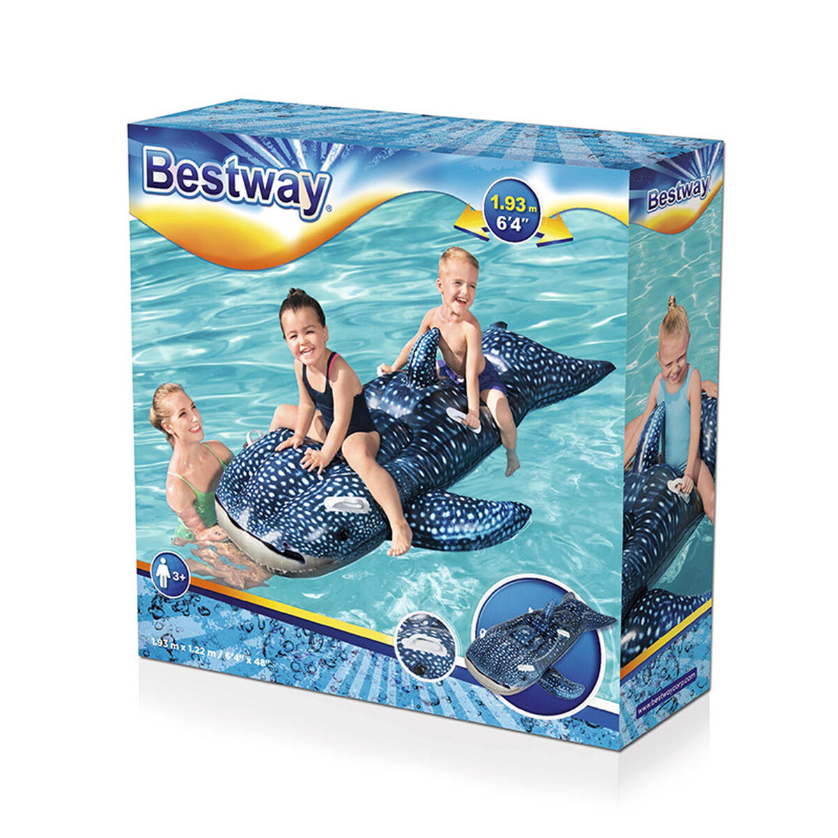 Надувной матрас Bestway Кит 193 x 122 cm-2