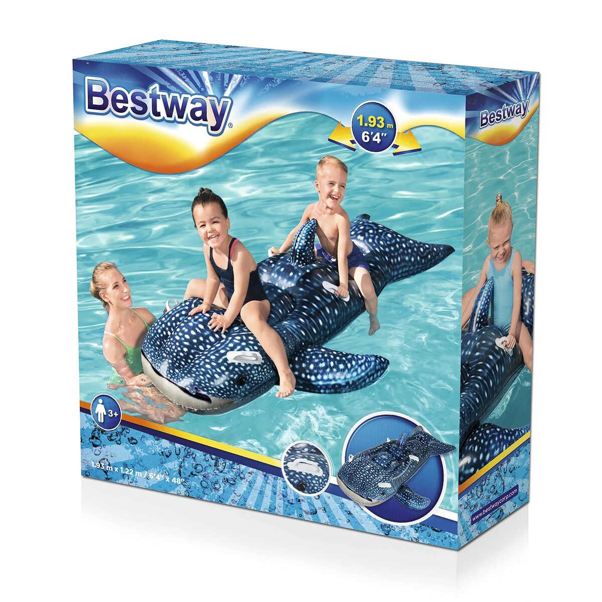 Надувной матрас Bestway Кит 193 x 122 cm-8