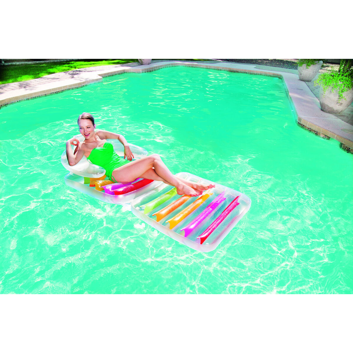 Надувное кресло для бассейна Bestway 201 x 89 cm-8