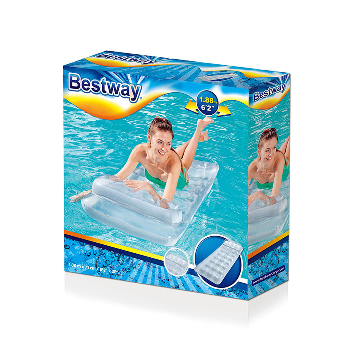 Надувной матрас Bestway 188 x 71 cm-2