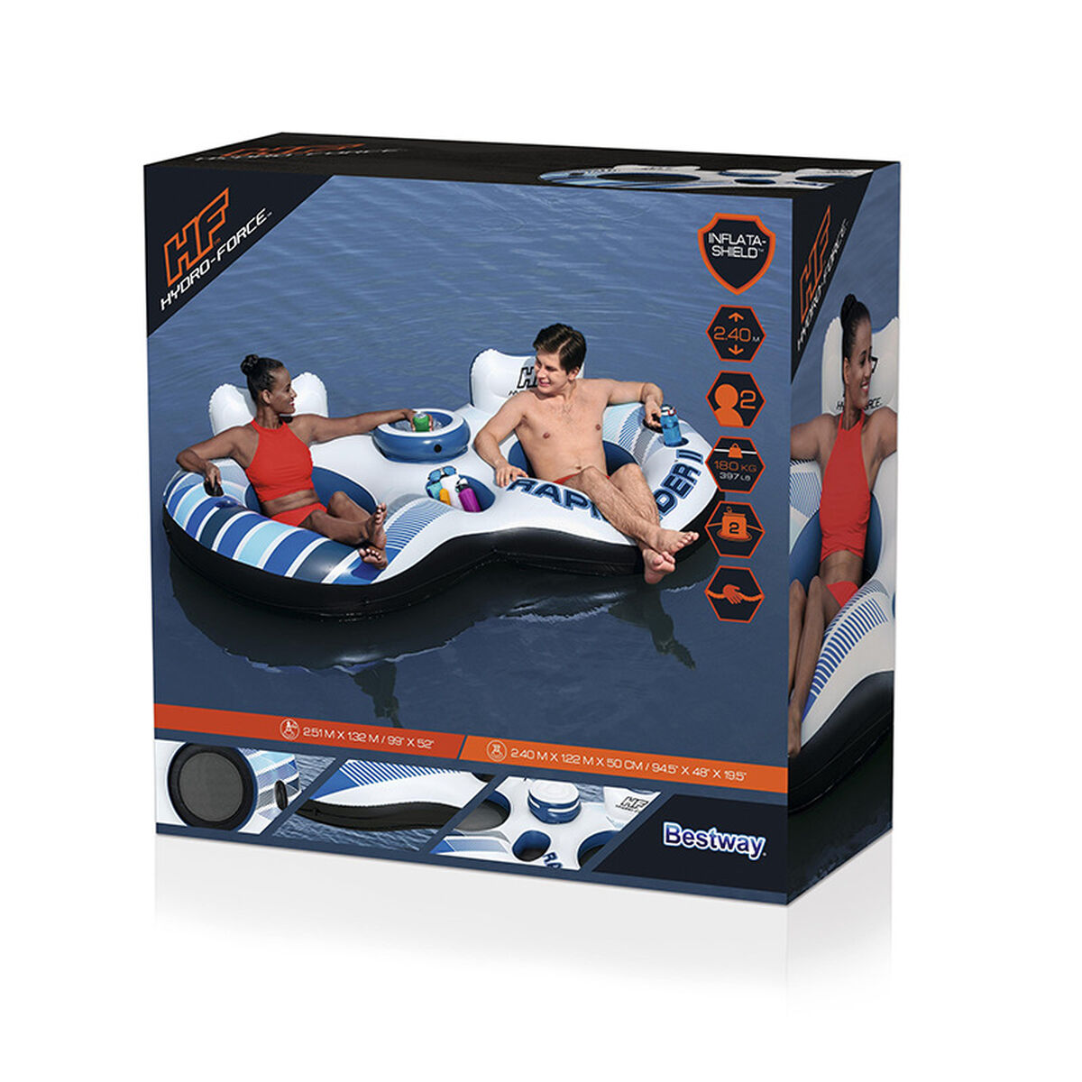 Надувное колесо Bestway Rapid Rider 251 x 132 cm-2