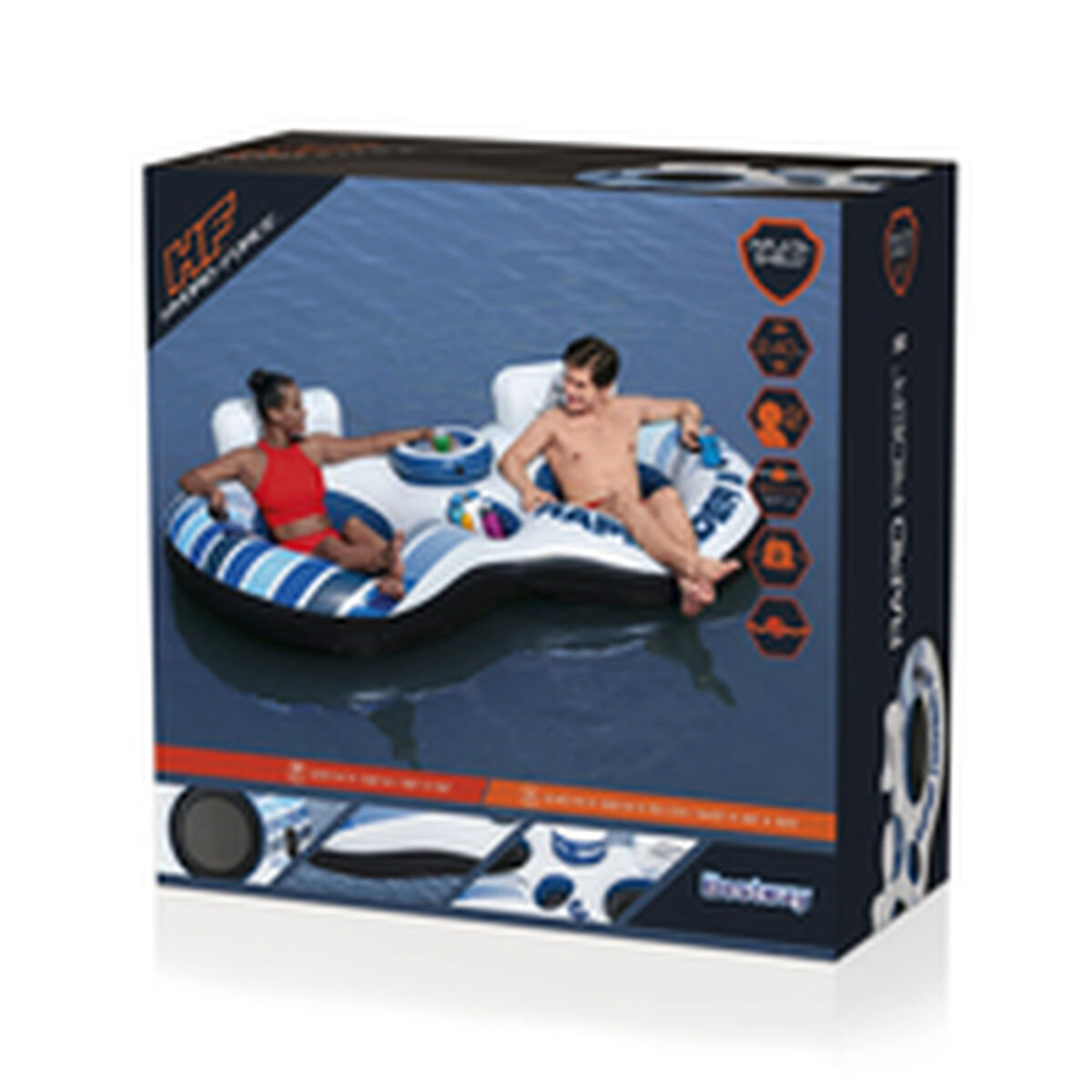 Надувное колесо Bestway Rapid Rider 251 x 132 cm-8