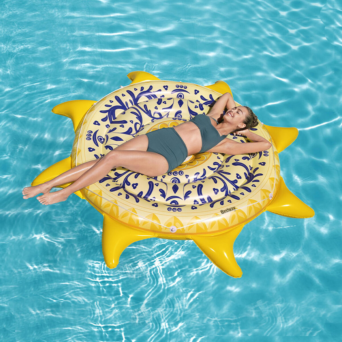 Надувной остров Bestway 226 x 226 cm-3