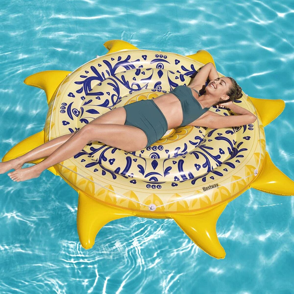 Надувной остров Bestway 226 x 226 cm-5
