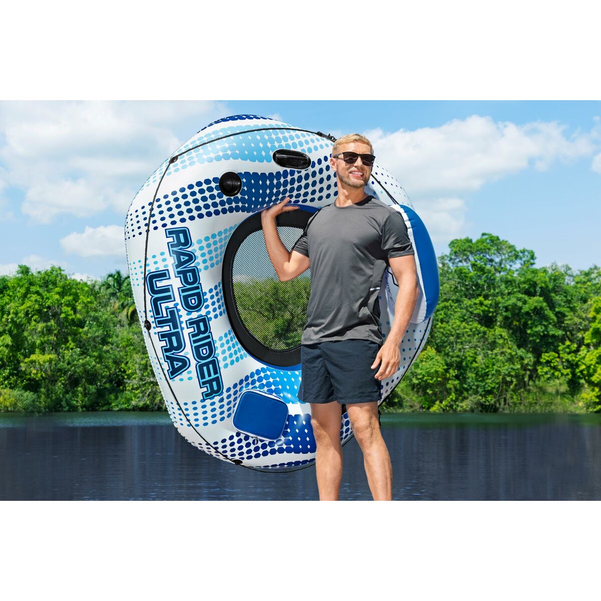 Надувное колесо Bestway Rapid Rider 165 x 148 cm-5