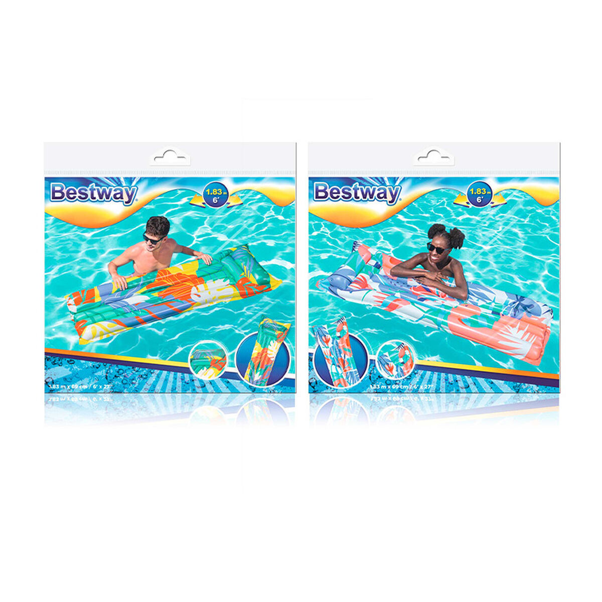 Надувной матрас Bestway fashion 183 x 69 cm-2