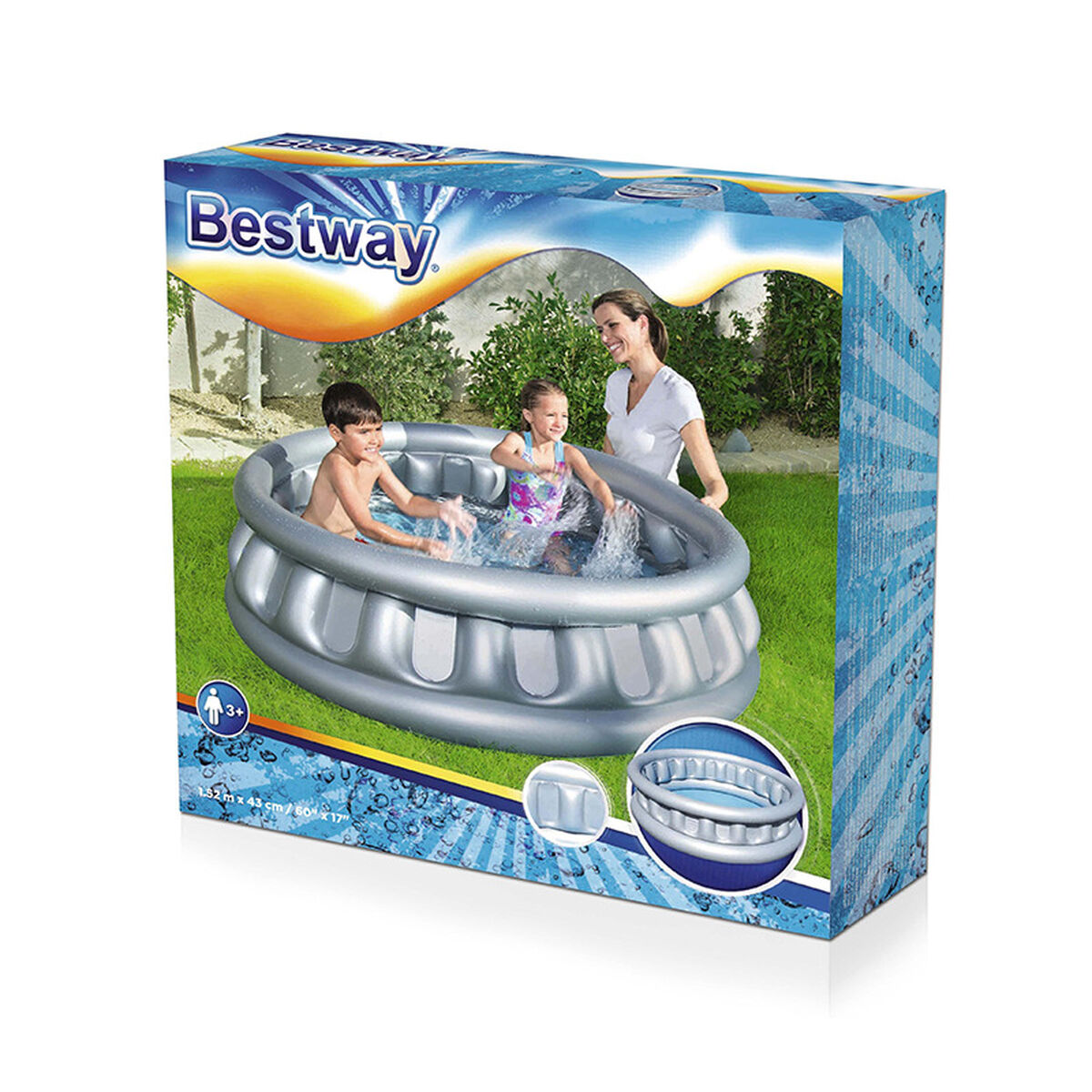 Детские надувное кресло Bestway 152 x 43 cm-3
