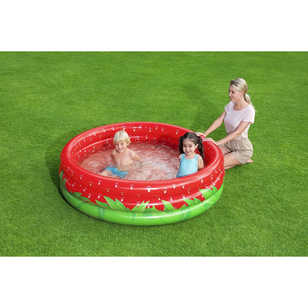 Детские надувное кресло Bestway Клубника 168 x 38 cm-6