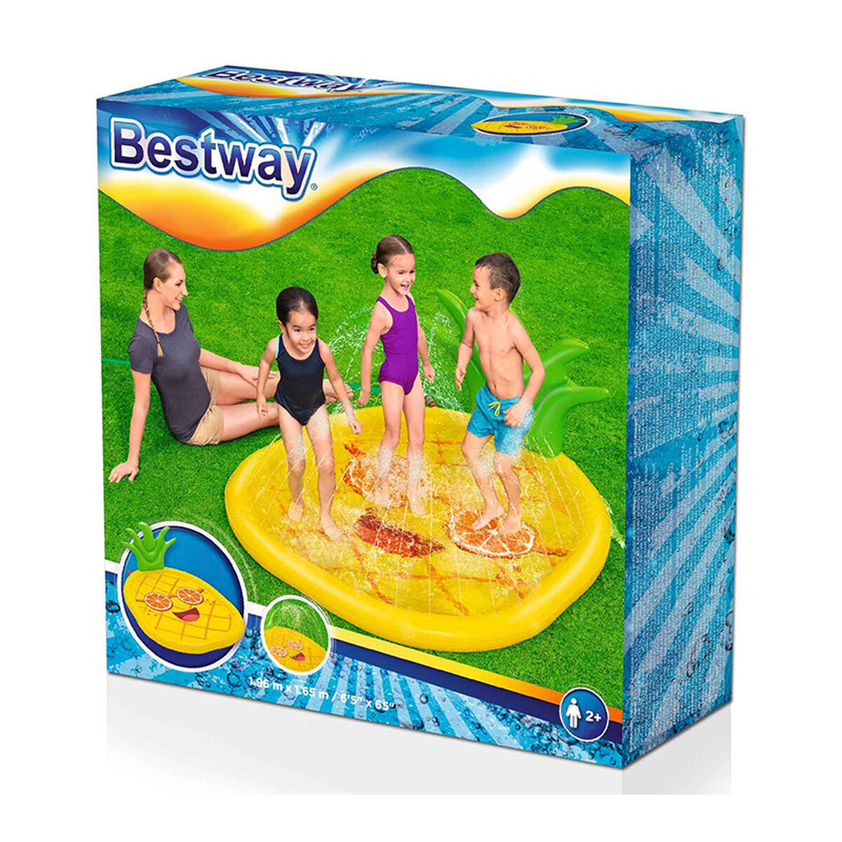 Игрушка, поливалка, распылитель воды Bestway Пластик 196 x 165 cm Ананас-2