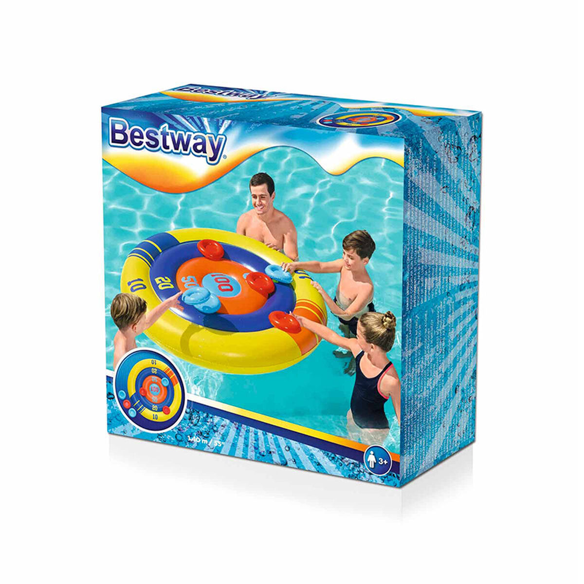 Надувной игра Bestway Ø 140 cm-2