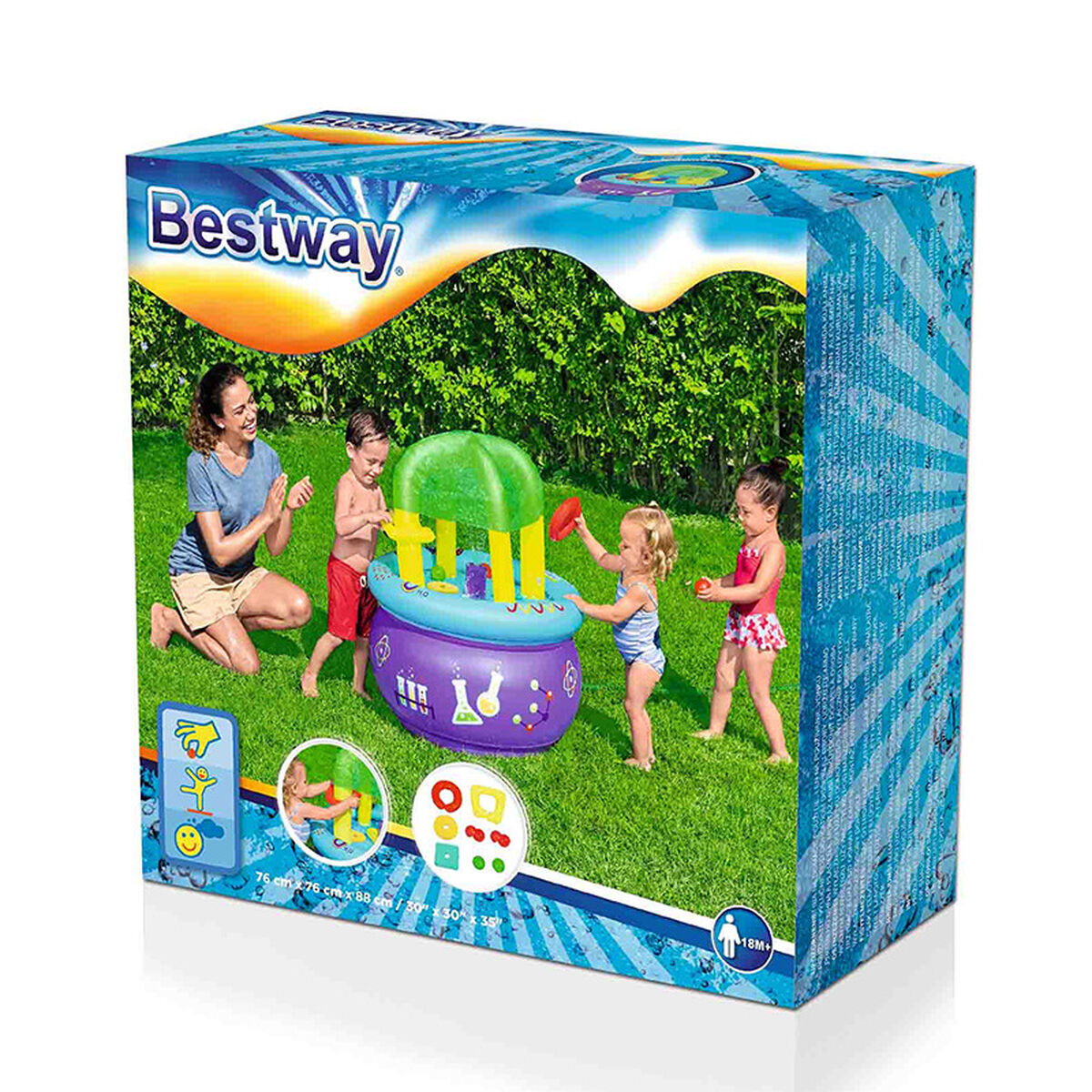 Надувной игра Bestway 76 x 76 x 88 cm-3