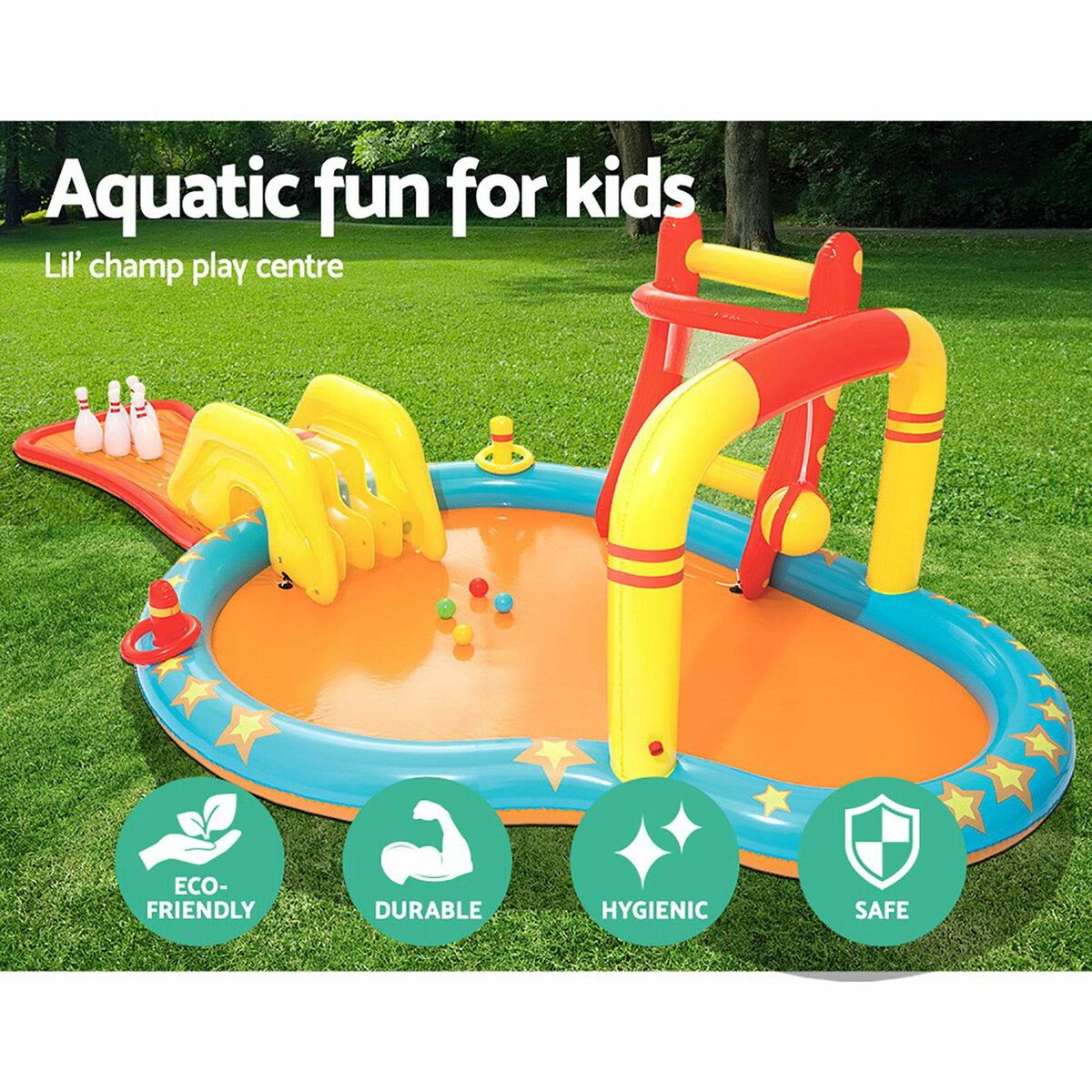 Детский бассейн Bestway 435 x 213 x 117 cm Игровая площадка-8