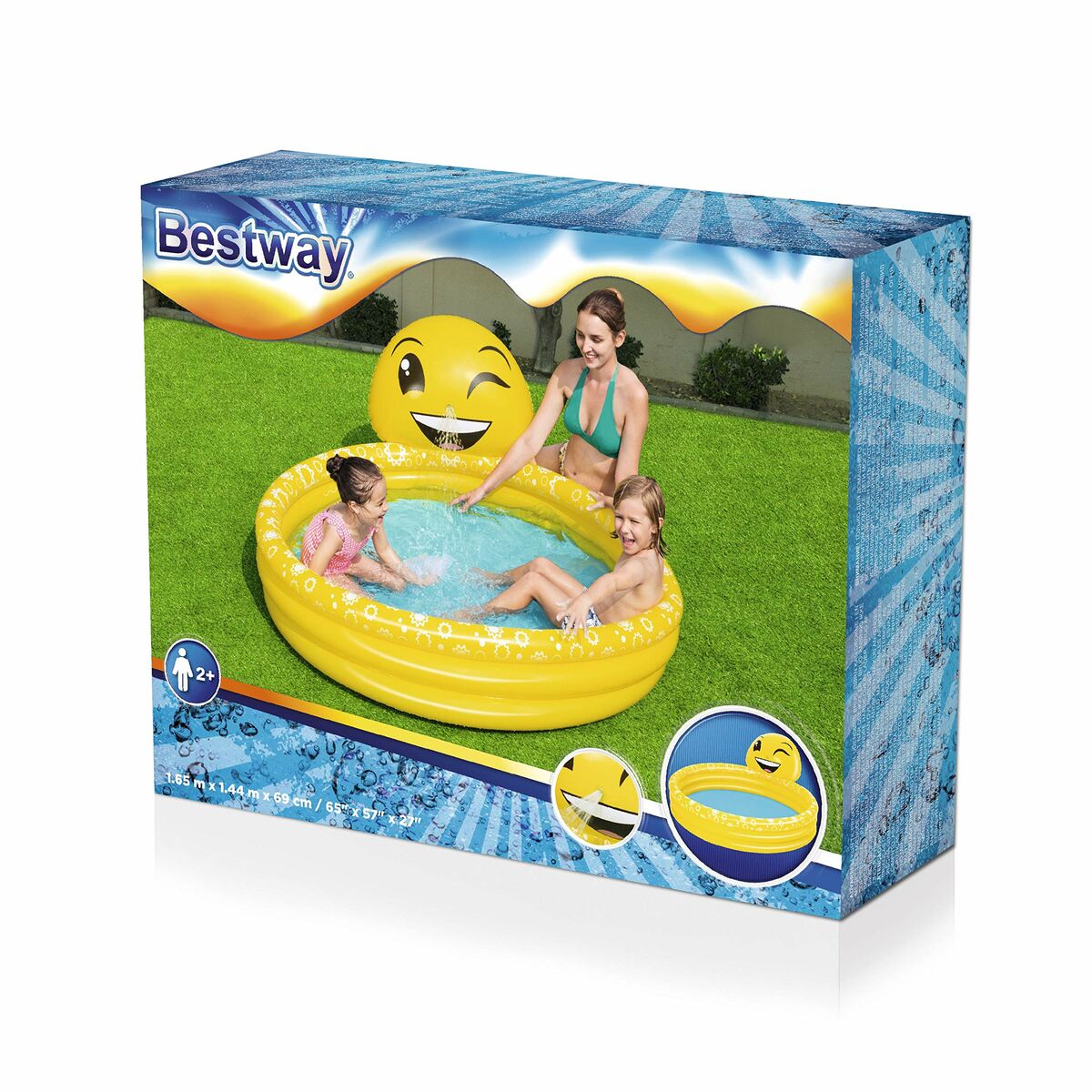 Детские надувное кресло Bestway 165 x 144 x 69 cm-5