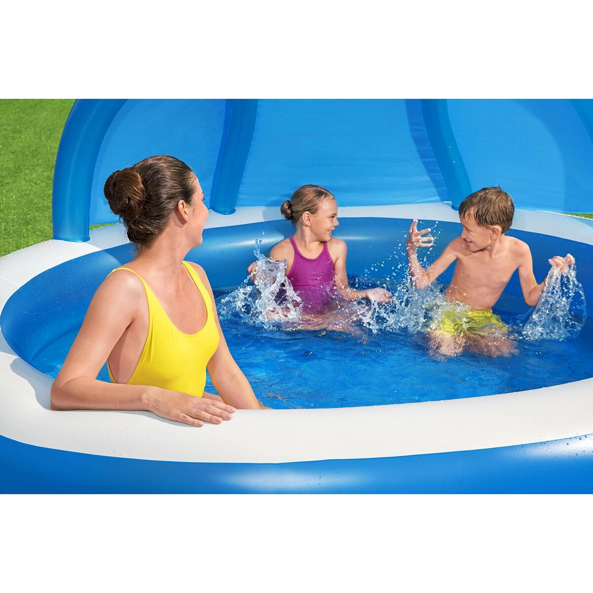 Детские надувное кресло Bestway Разноцветный 241 x 241 x 140 cm-7