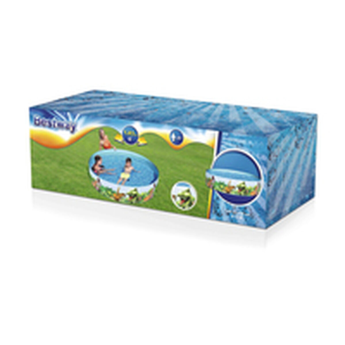 Детские надувное кресло Bestway динозавры 244 x 46 cm-6