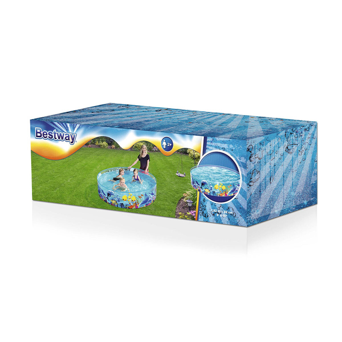 Детские надувное кресло Bestway Морской 183 x 38 cm-2