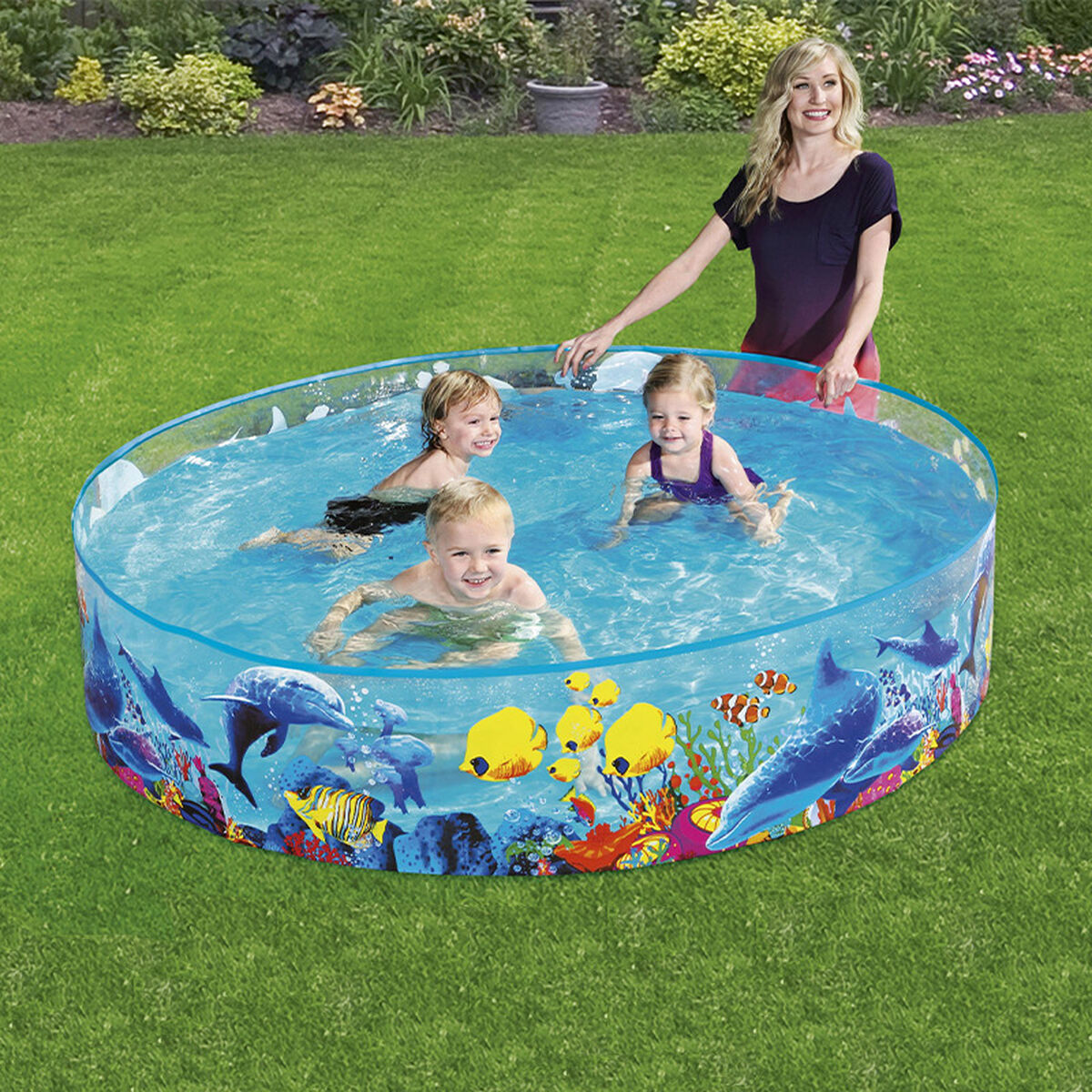Детские надувное кресло Bestway Морской 183 x 38 cm-3