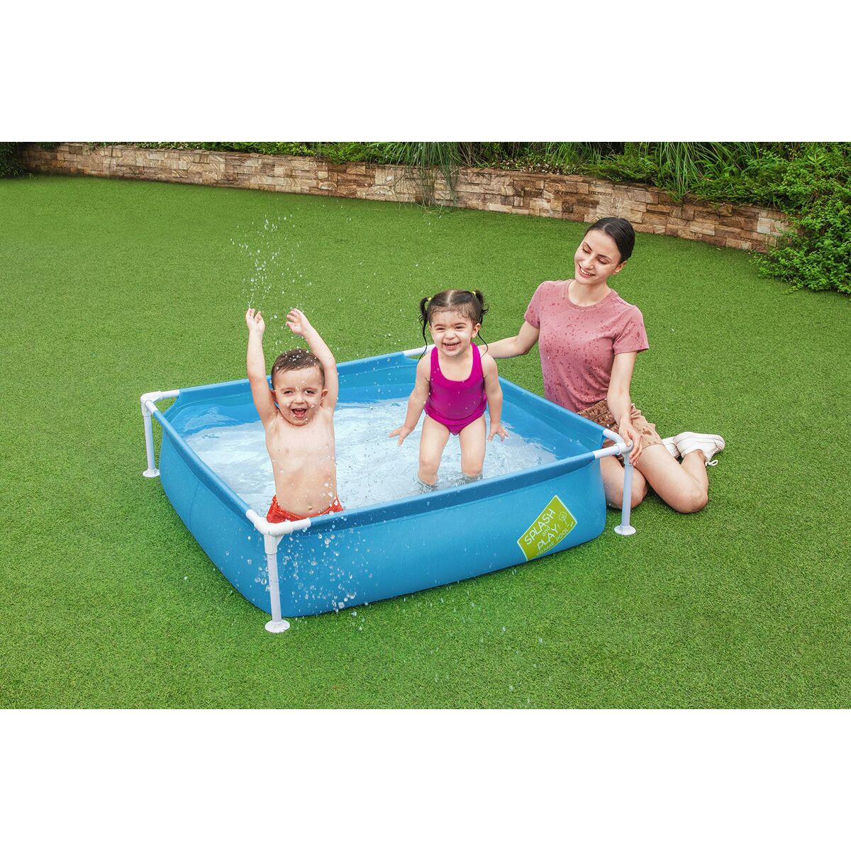 Бассейн Съемный Bestway 122 x 122 x 30,5 cm-5