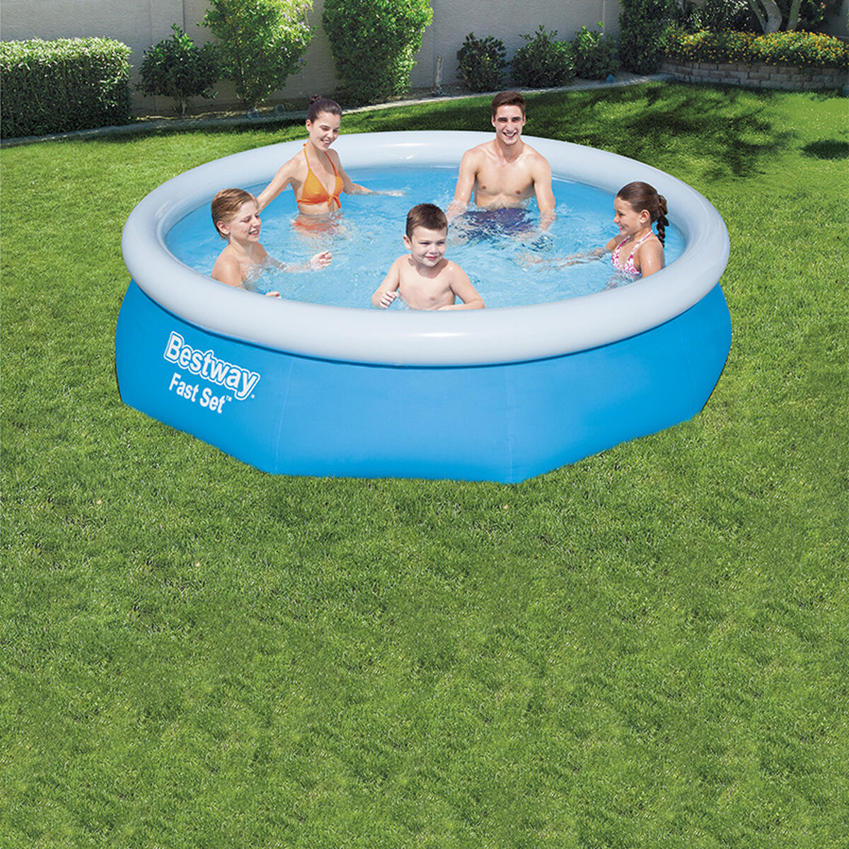 Надувной бассейн Bestway Синий 3800 l 305 x 76 cm-3