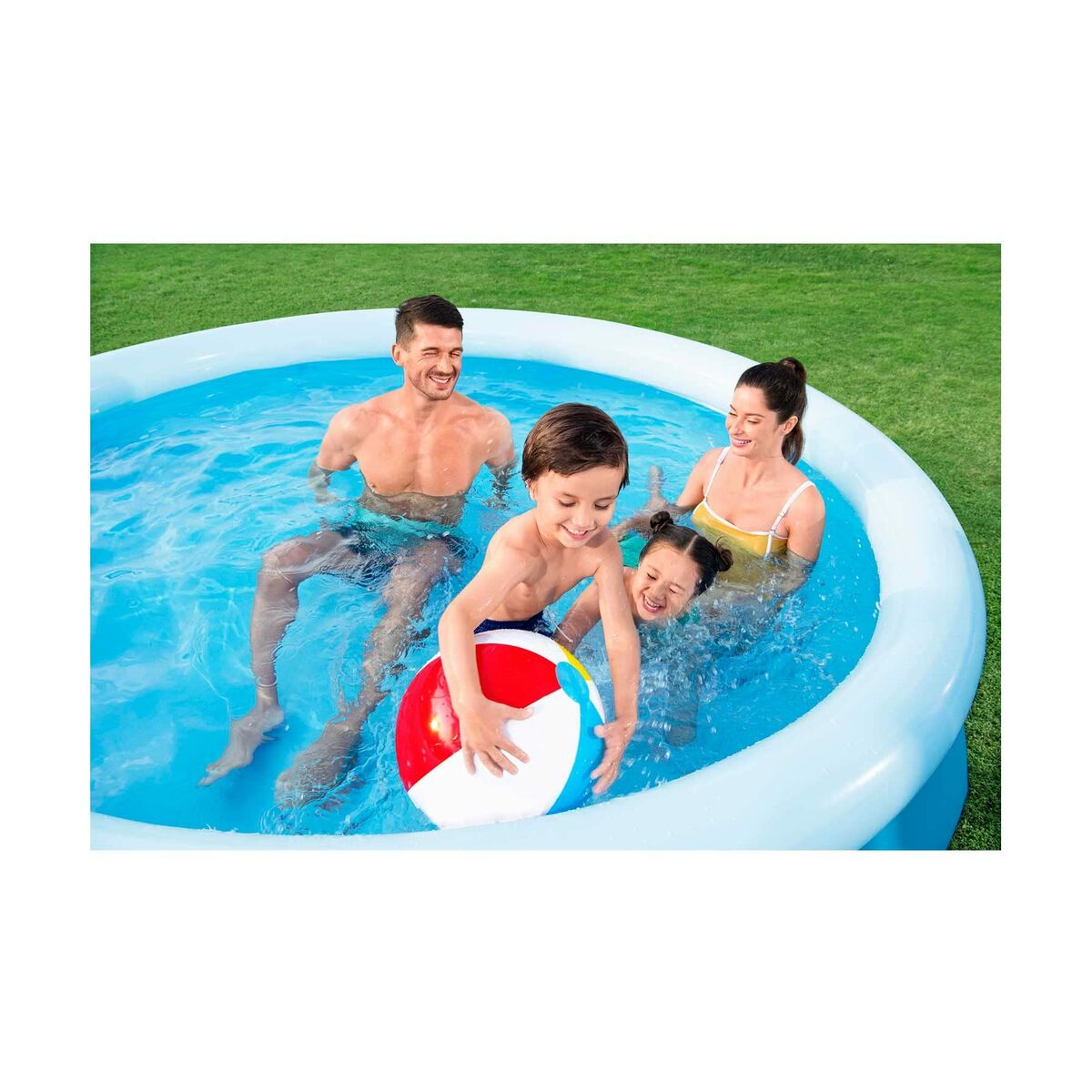 Надувной бассейн Bestway Синий 3200 L 305 x 66 cm-6