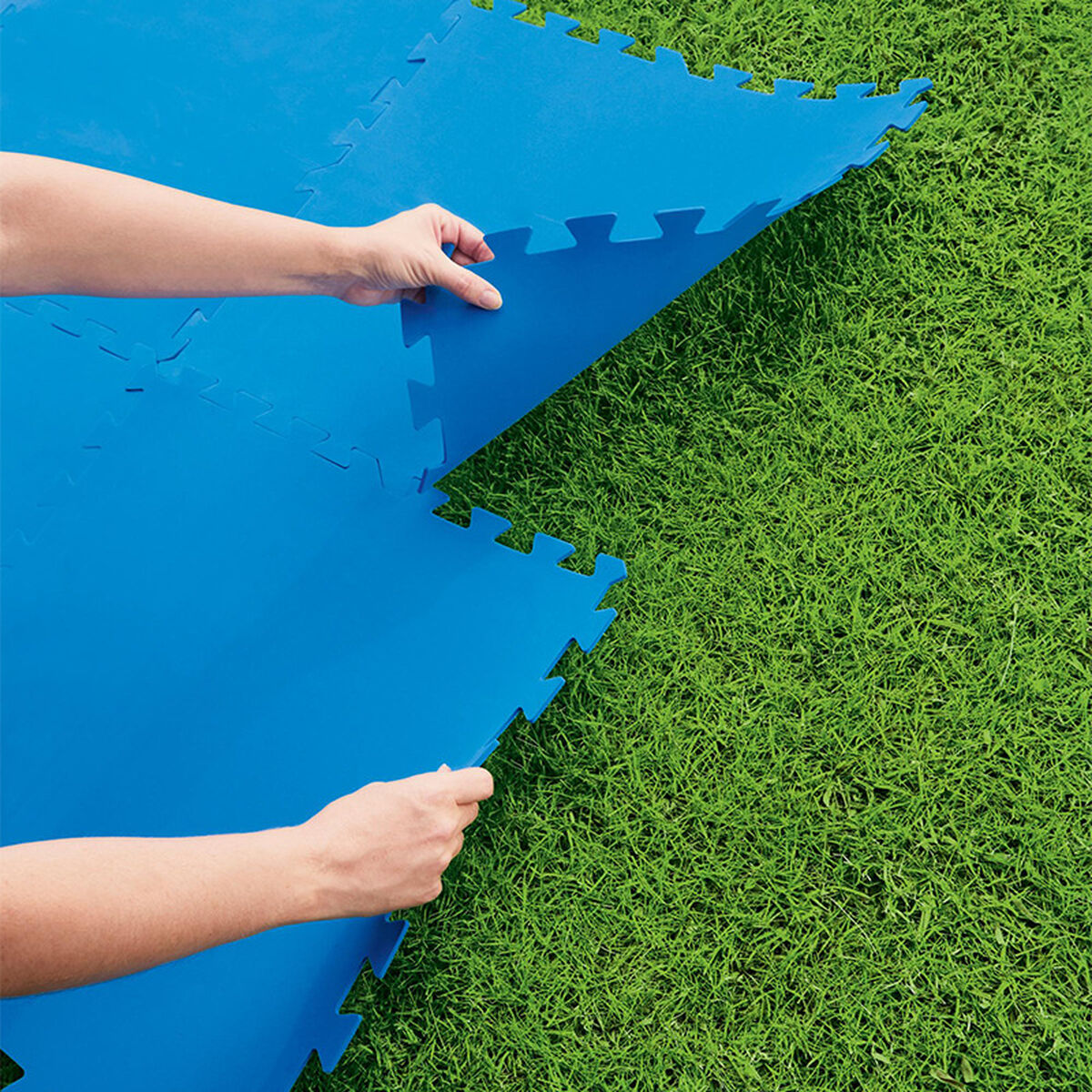 Защитный пол для съемных бассейнов Bestway 50 x 50 cm-3