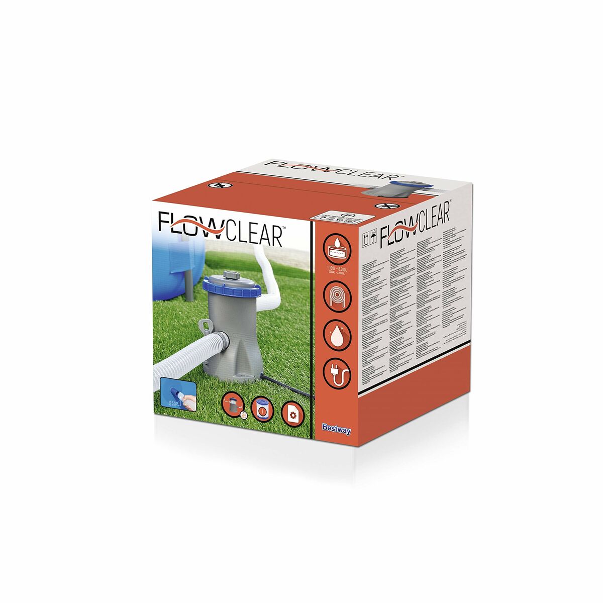 Очиститель для бассейна Bestway 1249 l/h-8