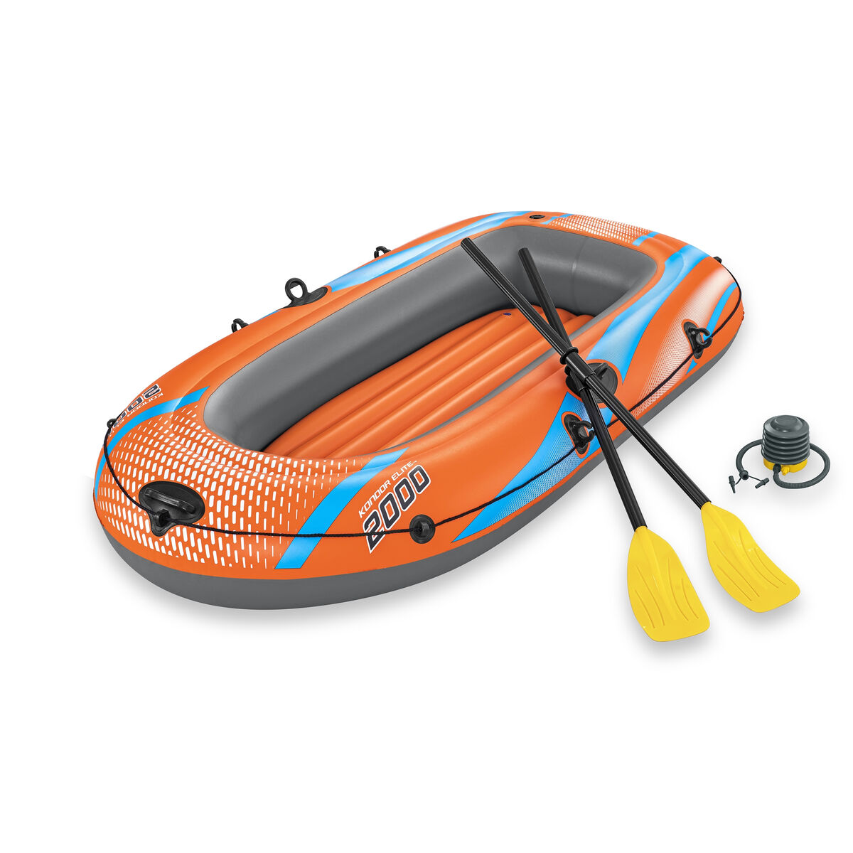 Надувная лодка Bestway Kondor Elite 2000 196 x 106 x 31 cm-4