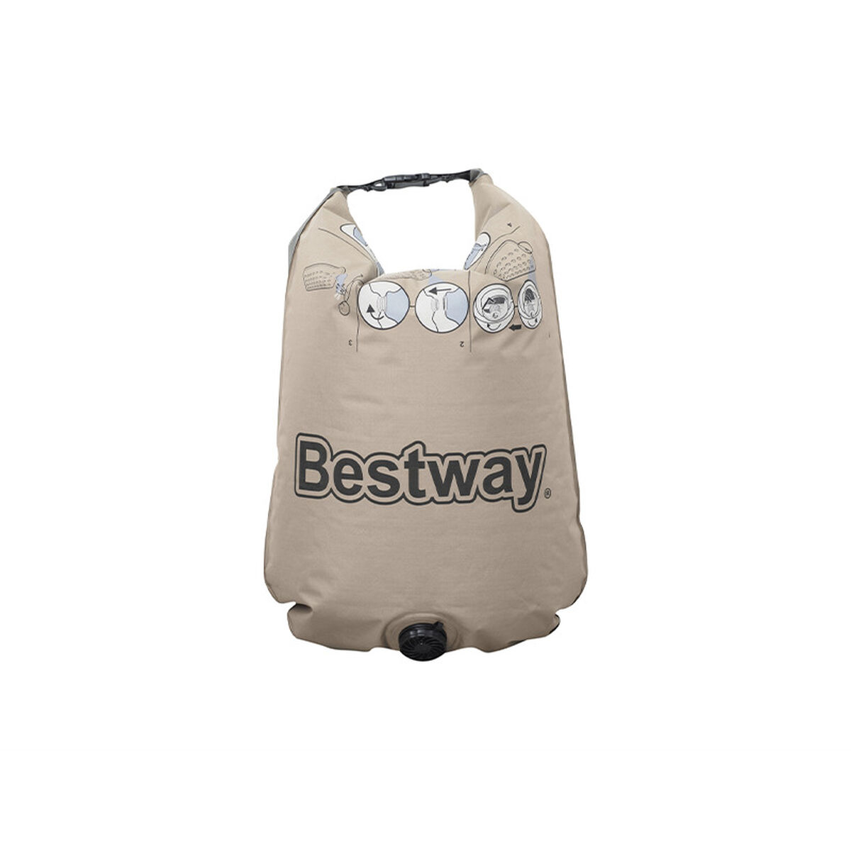 Надувной матрас Bestway 203 x 183 x 22 cm-2