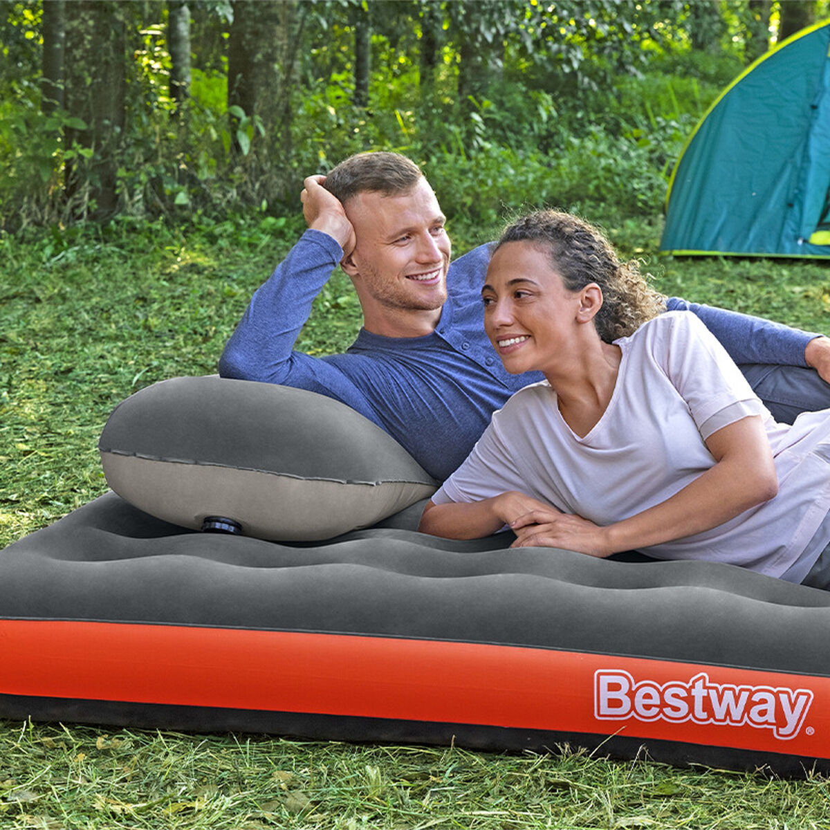 Надувной матрас Bestway 203 x 183 x 22 cm-6