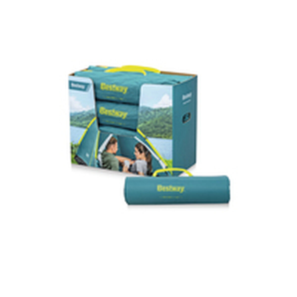 Загородный магазин Bestway Зеленый 210 x 210 x 130 cm-8
