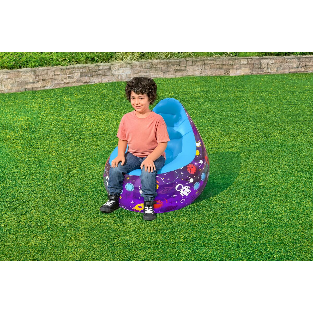 Надувное кресло Bestway Разноцветный 72 x 72 x 64 cm Космический корабль-7