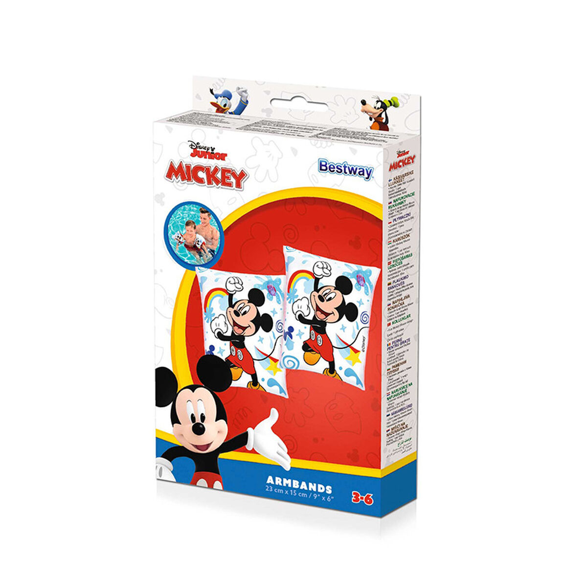 Меховая муфта Bestway Разноцветный Mickey Mouse 3-6 лет-2