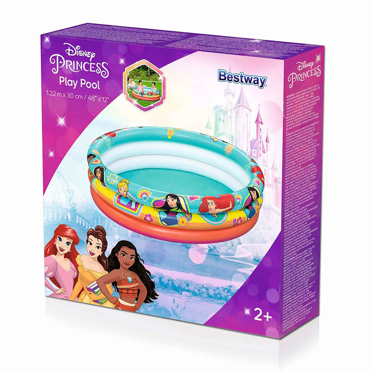 Детские надувное кресло Bestway Принцессы Диснея 122 x 30 cm (1 штук)-2