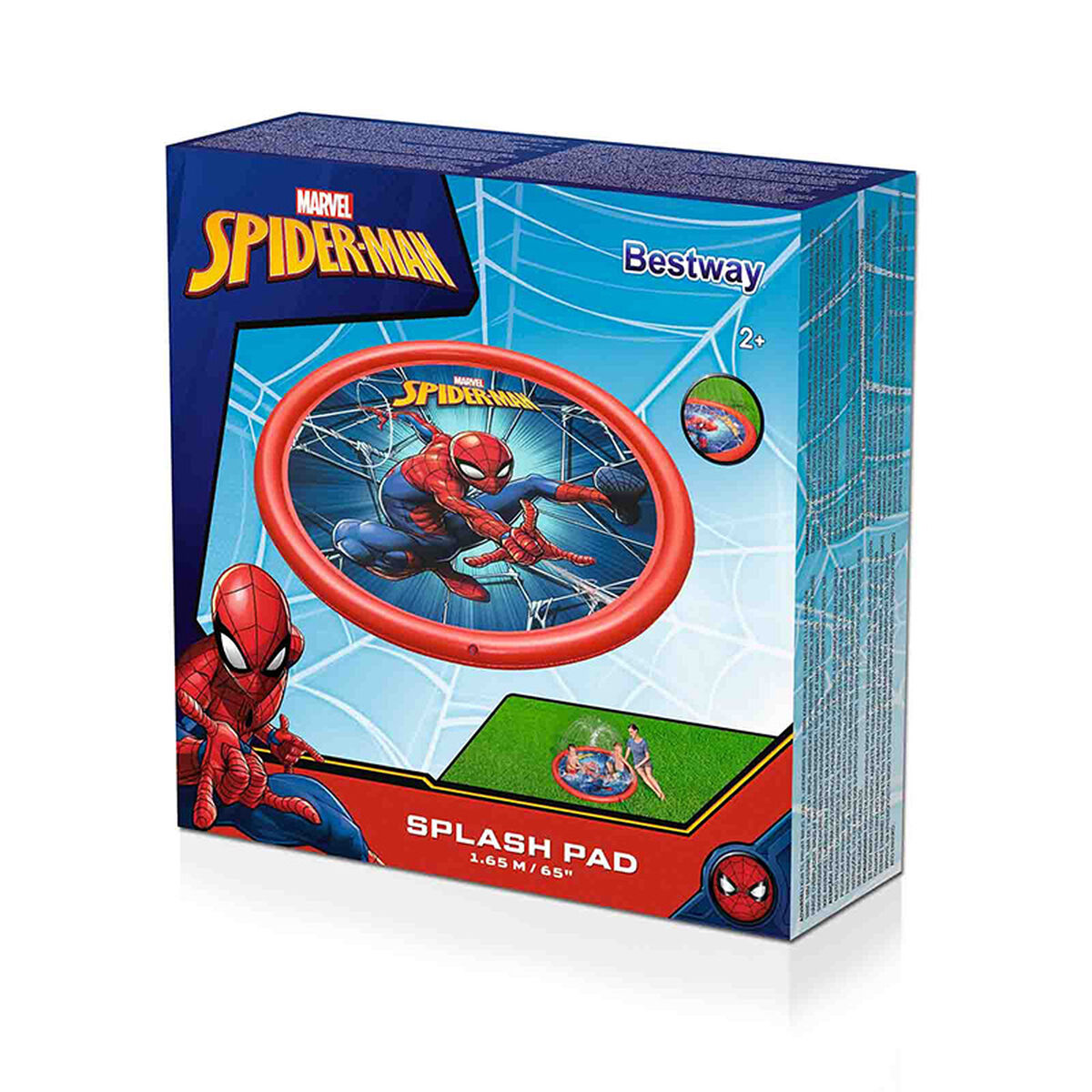 Игрушка, поливалка, распылитель воды Bestway Пластик Spiderman Ø 165 cm-2
