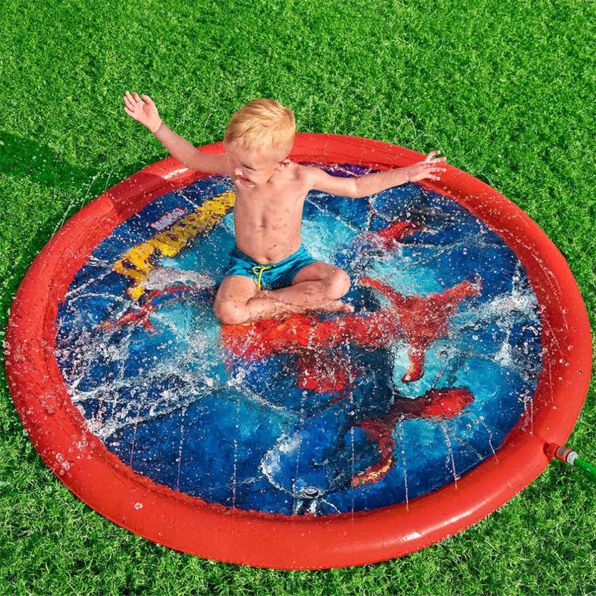 Игрушка, поливалка, распылитель воды Bestway Пластик Spiderman Ø 165 cm-3