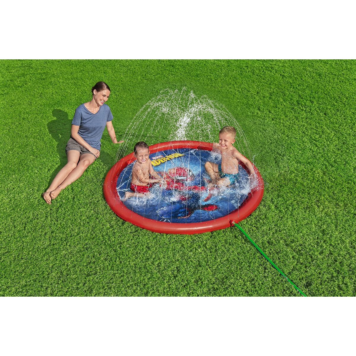 Игрушка, поливалка, распылитель воды Bestway Пластик Spiderman Ø 165 cm-7