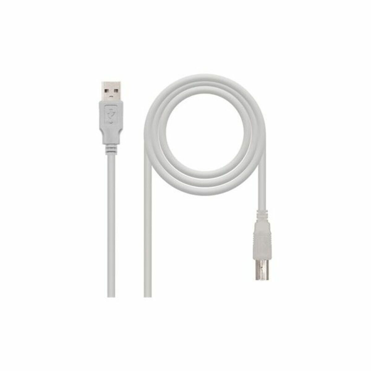 USB 2.0-кабель NANOCABLE Бежевый-4