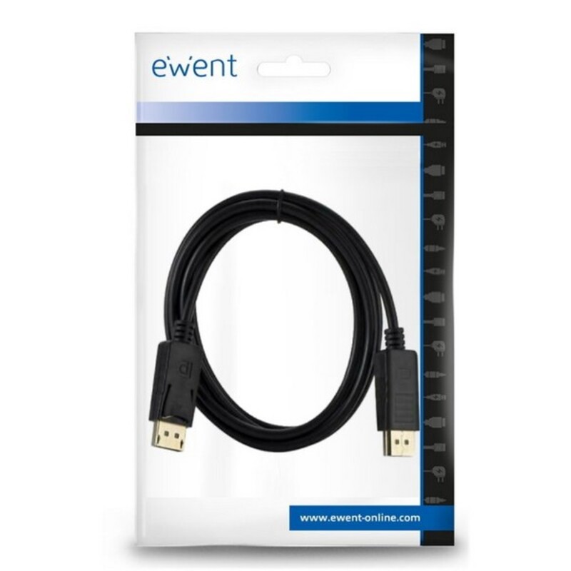 Кабель Displayport Ewent Чёрный-2