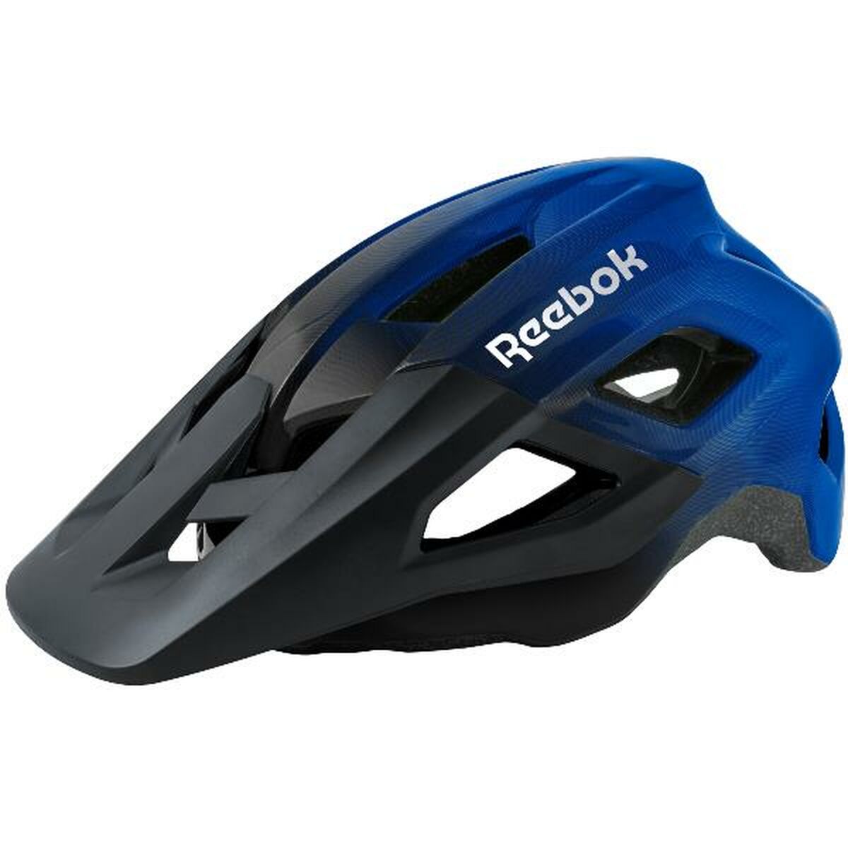 Adult Bike Helmet Reebok Blue Black Visor-2