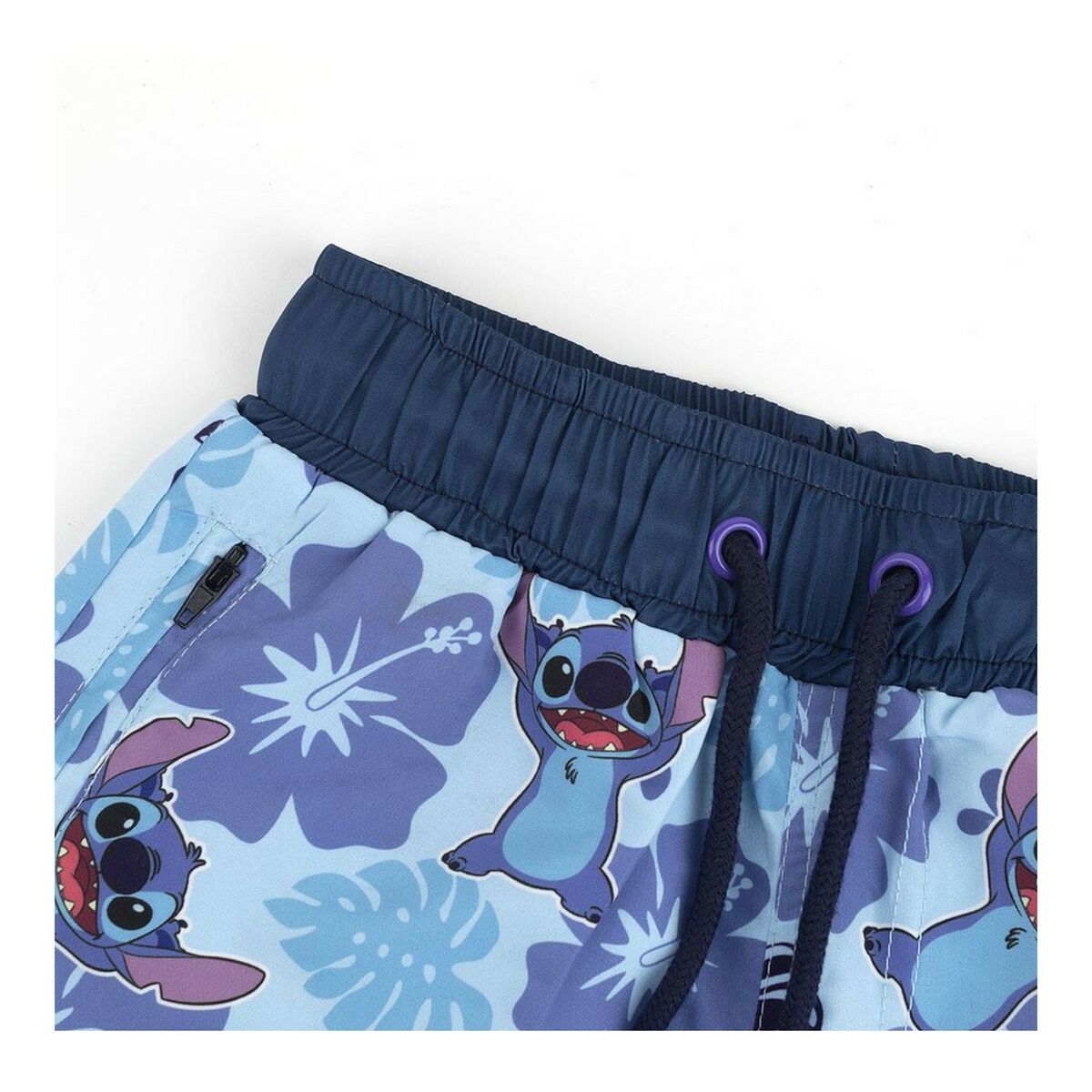 Плавки детские Stitch Светло Синий-5