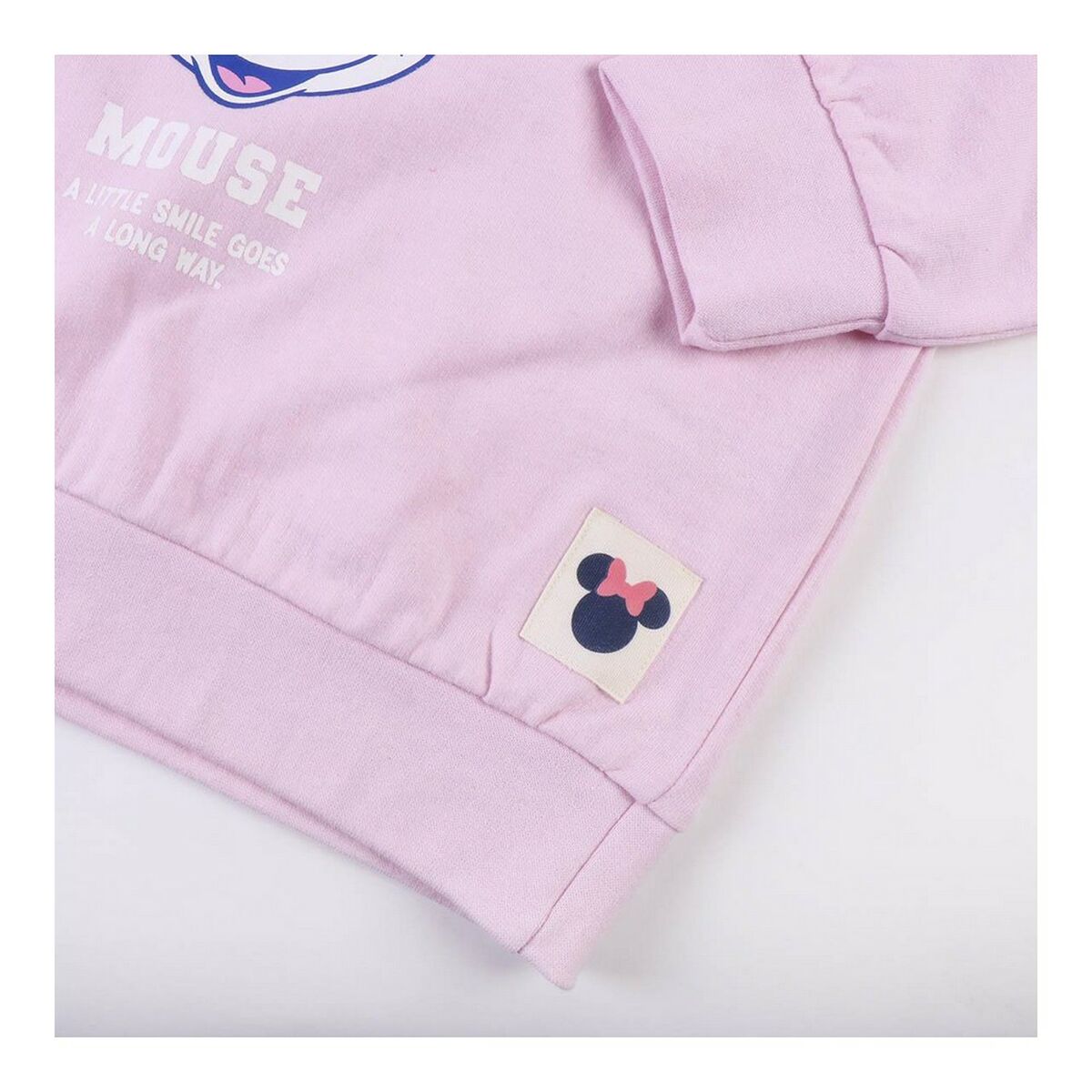 Minnie Mouse Pink儿童运动衫-3