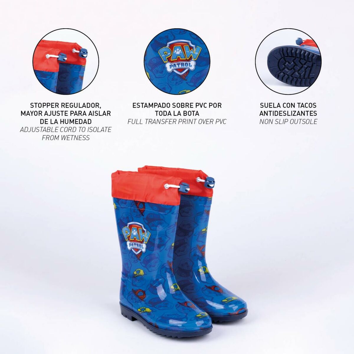 Детские сапоги The Paw Patrol Синий-6