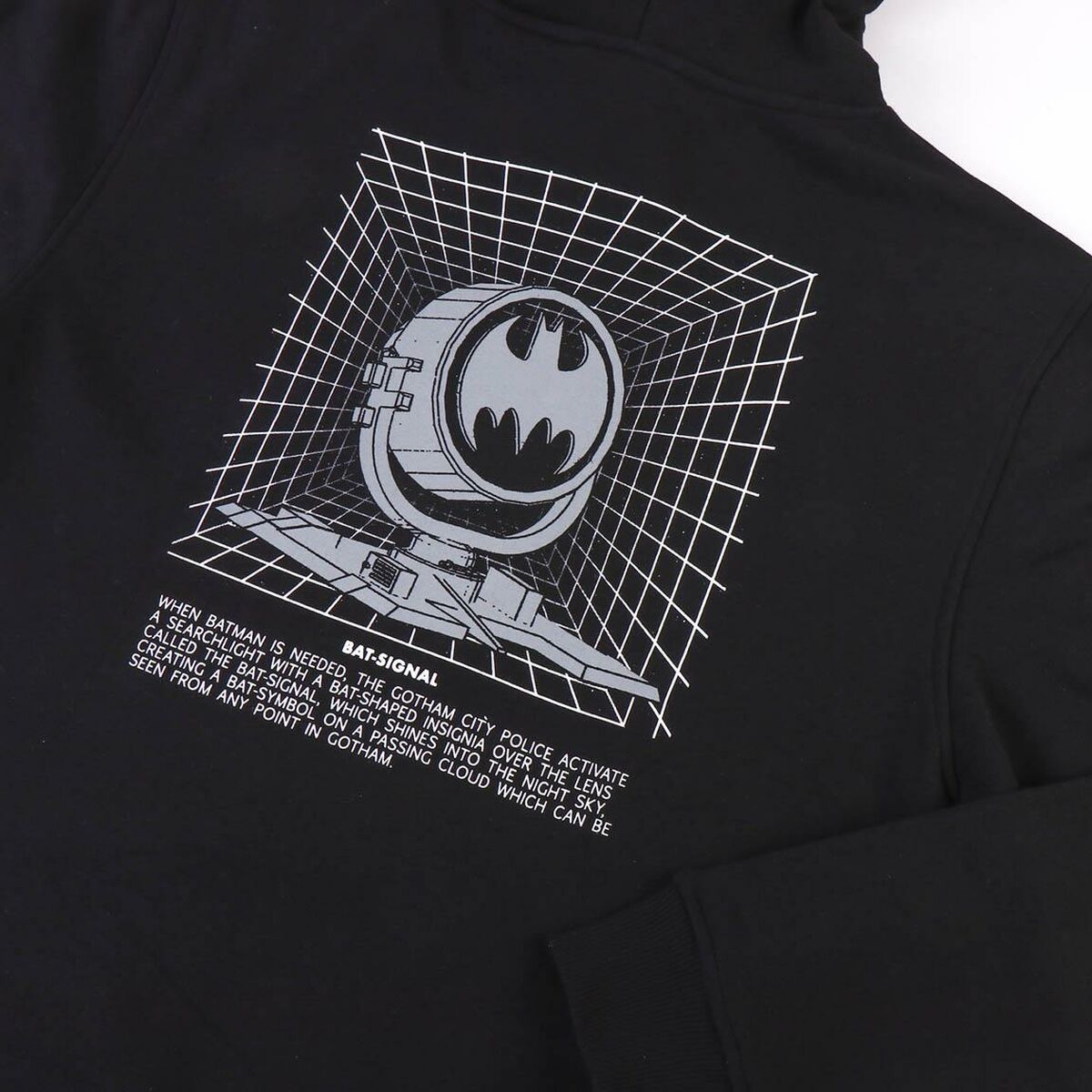 Толстовка с капюшоном мужская Batman Чёрный-7