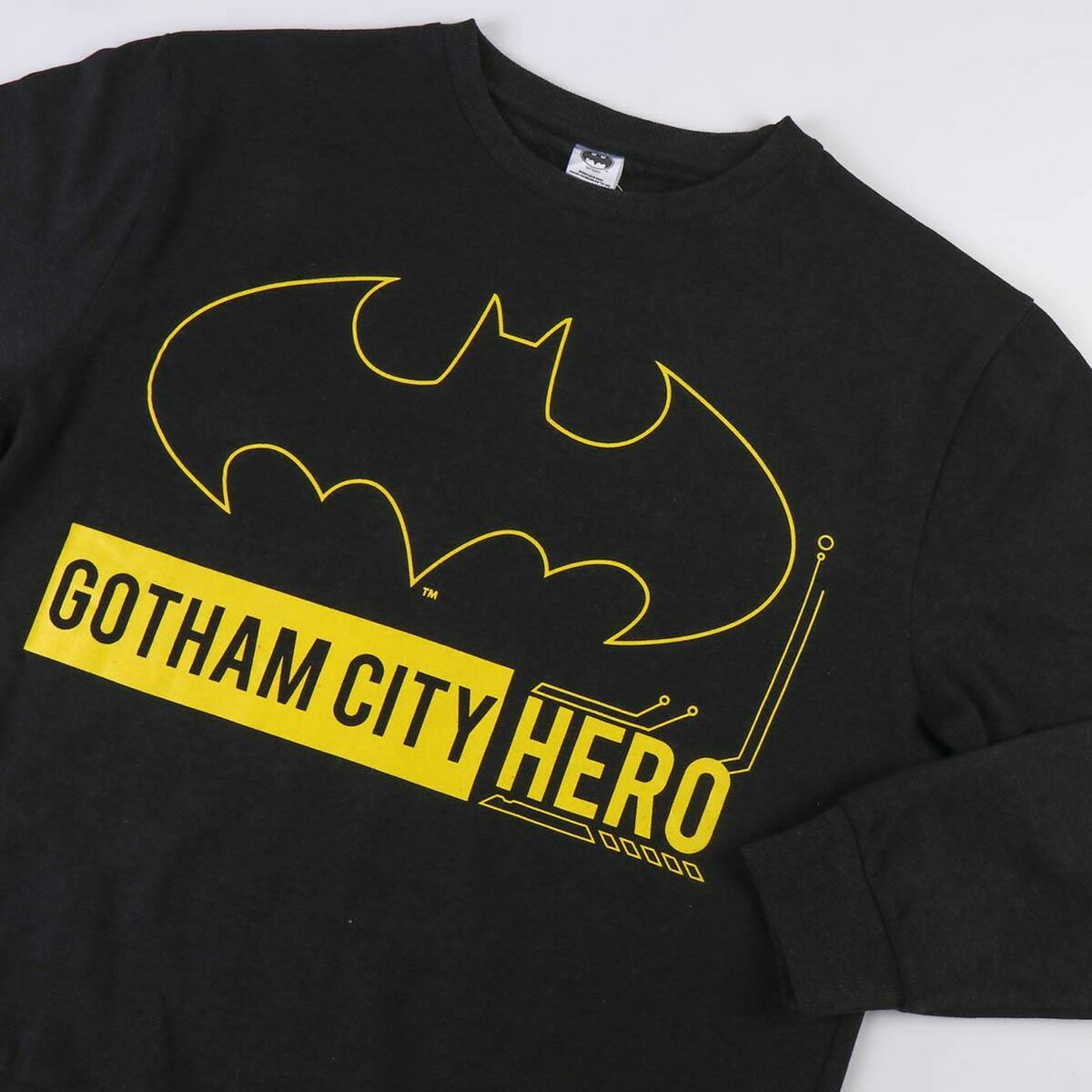 无连帽运动衫Batman Black-4