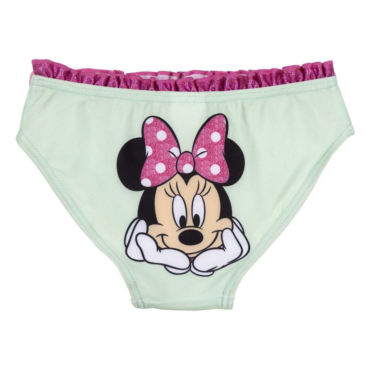 Купальник для девочек Minnie Mouse бирюзовый-3