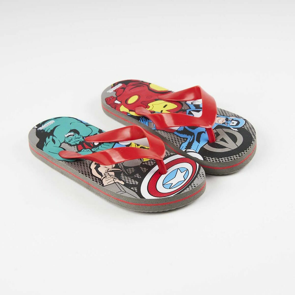 Шлепанцы для детей The Avengers Красный-2