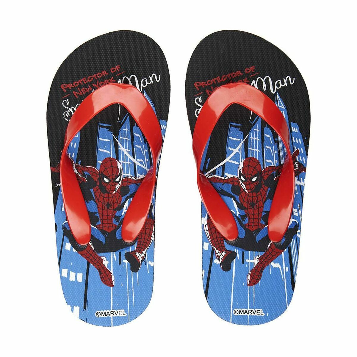 Шлепанцы для детей Spider-Man Синий-2