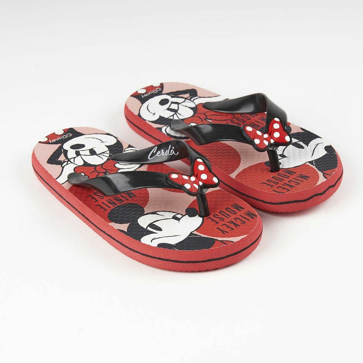 Шлепанцы для детей Minnie Mouse Красный-2