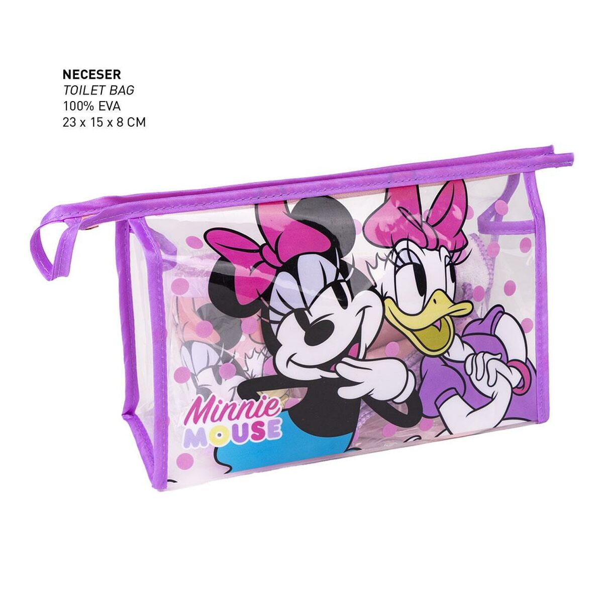 Детский дорожный туалетный набор Minnie Mouse 4 Предметы Розовый 23 x 15 x 8 cm-6